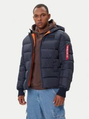 Alpha Industries Kurtka zimowa 118113 Granatowy Regular Fit. Niebieskie kurtki męskie Alpha Industries, na zimę, m, bez wzorów, z syntetyku, bez ramiączek, bez kaptura. Za 729.99 zł.