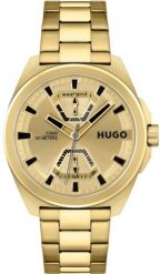 Zegarek HUGO 1530243. Kwarcowy, Kolor złoty. Mężczyzna. NoSize. Żółte zegarki męskie Hugo, złote. Za 799.25 zł.