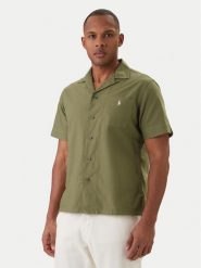 Polo Ralph Lauren Koszula 710980423502 Zielony Regular Fit. Zielone koszule męskie Polo Ralph Lauren, l, bez wzorów, z bawełny, bez kołnierzyka, bez ramiączek. Za 639.99 zł.