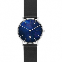 Zegarek SKAGEN - Hagen SKW6471 Black/Silver. Czarne zegarki męskie Skagen, z meshu. Za 769.00 zł.