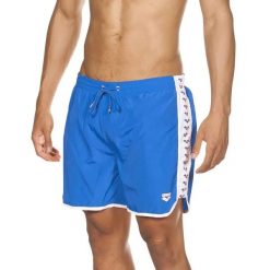 Szorty męskie spodenki kąpielowe sportowe na basen Arena Stripe Boxer. Niebieskie kąpielówki męskie ARENA, m, bez wzorów. Za 130.99 zł.