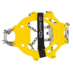 Raki turystyczne do wspinaczki Climbing TechnologyPlus Ice Traction Crampons. Żółte buty trekkingowe męskie Climbing Technology, bez wzorów, bez zapięcia, trekkingowe. Za 149.50 zł.