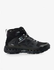 Buty turystyczne Garmont 9.81 N Air G 2.0 Mid GTX - black. Czarne buty trekkingowe męskie Garmont, bez wzorów, bez zapięcia. Za 875.16 zł.