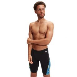 Kąpielówki męskie spodenki kąpielowe Speedo Allover V-Cut. Niebieskie kąpielówki męskie SPEEDO, m, bez wzorów. Za 370.73 zł.