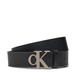 Pasek Męski Calvin Klein. Czarne paski męskie Calvin Klein, bez wzorów. Za 169.99 zł.