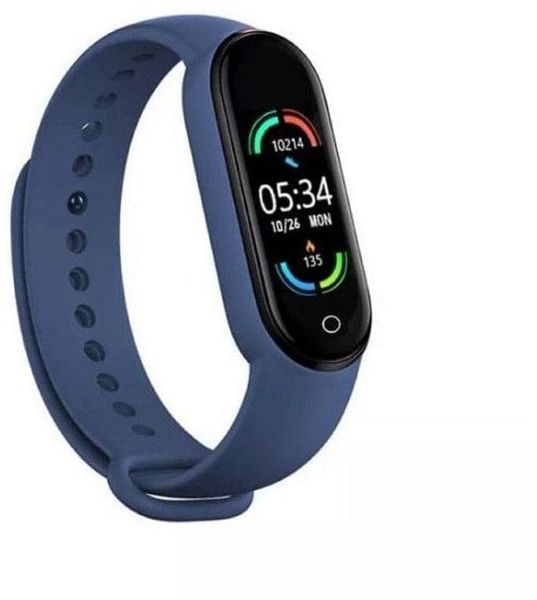 MT6-BL Smart Band Blue MT6-BL (4752219011242). Niebieskie smartbandy NoName. Za 56.70 zł.