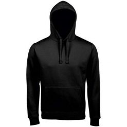 Męska Bluza Z Kapturem Spencer. Czarne bluzy nierozpinane męskie SOL'S, m, bez wzorów, z kapturem. Za 133.99 zł.