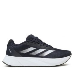 Buty do biegania adidas. Niebieskie buty do biegania męskie ADIDAS, bez wzorów, bez zapięcia, do biegania. Za 199.99 zł.