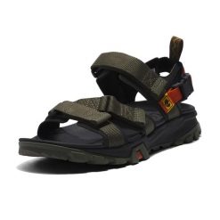 Sandały męskie Timberland Garrison Trail Web. Zielone buty zimowe męskie Timberland, bez wzorów, sportowe, bez obcasa, bez zapięcia. W wyprzedaży za 388.00 zł.