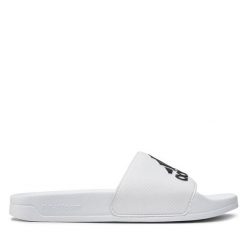 Klapki adidas. Białe klapki i japonki męskie ADIDAS, bez wzorów. Za 79.99 zł.