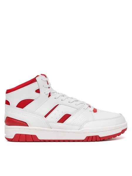 Shaq Sneakersy BREAKER MID AQ95013M-WR Biały. Białe buty sportowe na co dzień męskie Shaq, m, bez wzorów, ze skóry, bez ramiączek, bez kaptura. Za 249.99 zł.