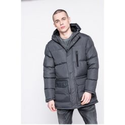 Brave Soul - Kurtka. Szare kurtki męskie Brave Soul, m, bez wzorów, z poliesteru, bez ramiączek, z kapturem. W wyprzedaży za 149.90 zł.