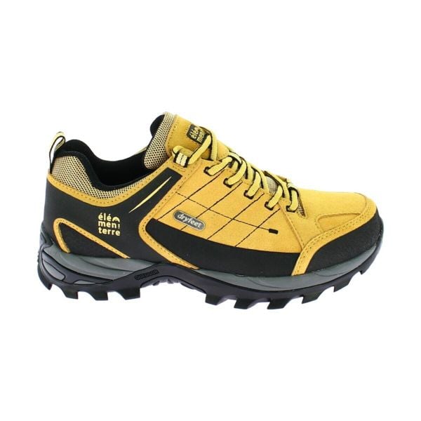 Buty trekkingowe Élémenterre Sonora Low EV. Żółte buty trekkingowe męskie Elementerre, bez wzorów, sportowe, bez obcasa, bez zapięcia. Za 338.85 zł.