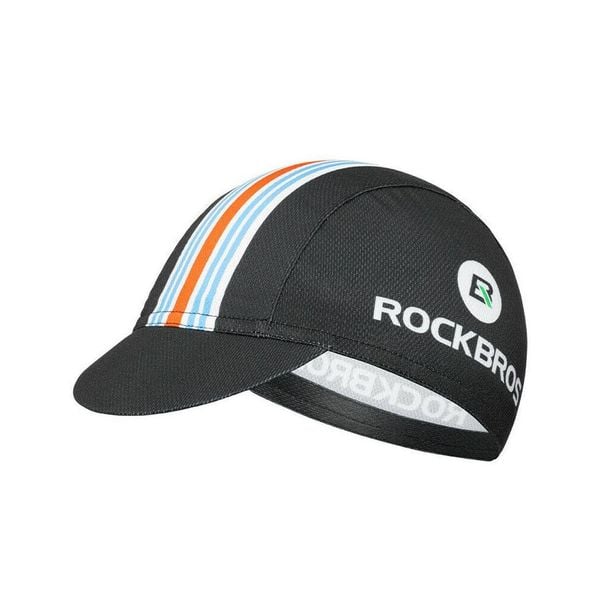 Czapka rowerowa Rockbros MZ100. Czarne czapki męskie ROCKBROS, bez wzorów, sportowe. Za 59.99 zł.