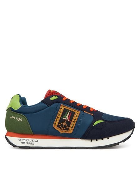 Aeronautica Militare Sneakersy 251SC292CT3331 Granatowy. Niebieskie buty sportowe na co dzień męskie Aeronautica Militare, m, bez wzorów, z materiału, bez ramiączek, bez kaptura. Za 329.99 zł.