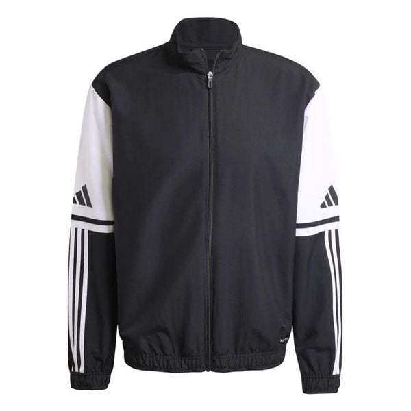 Bluza Adidas Sport Sq25 Pre Jkt Dorosłych. Czarne bluzy bez kaptura męskie ADIDAS, s, bez wzorów, sportowe, bez ramiączek, bez kaptura. Za 154.00 zł.