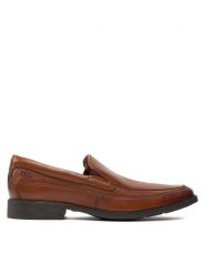 Clarks Półbuty Tilden Free 261300987 Brązowy. Brązowe eleganckie półbuty męskie Clarks, ze skóry, wizytowe, bez obcasa, bez zapięcia. Za 279.99 zł.