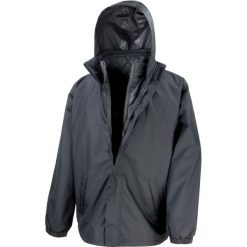 Parka Result Core. Czarne parki męskie RESULT, na zimę, m, bez wzorów, bez kaptura. Za 263.00 zł.