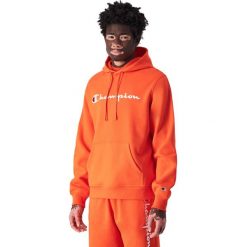 Bluza męska Champion Hooded. Fioletowe bluzy nierozpinane męskie CHAMPION, l, bez wzorów, bez ramiączek, bez kaptura. Za 219.00 zł.