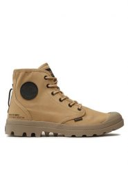 Palladium Trapery PAMPA HI HTG SUPPLY Beżowy. Brązowe buty zimowe męskie Palladium, bez wzorów, z materiału, bez obcasa, bez zapięcia. Za 364.65 zł.