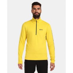 Męska bluzka termoaktywna stretch Kilpi ROLO-M. Żółte bielizna termoaktywna męska Kilpi, m, bez wzorów, bez ramiączek, narciarskie. Za 215.49 zł.