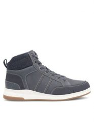 Lanetti Sneakersy MP07-11714-01 Granatowy. Niebieskie buty sportowe na co dzień męskie Lanetti, m, bez wzorów, ze skóry, bez ramiączek, bez kaptura. Za 143.99 zł.