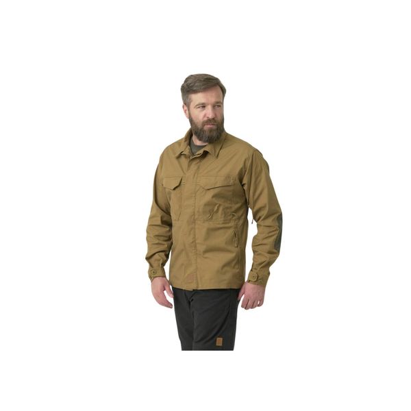 Koszula podróżnicza męska Helikon-Tex Woodsman. Fioletowe koszule męskie Helikon-Tex, m, bez wzorów, bez kołnierzyka, bez ramiączek. Za 282.99 zł.