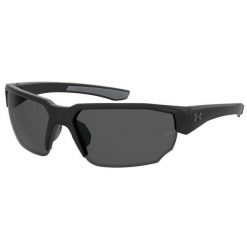 Okulary przeciwsłoneczne Under Armour 0012/S S3. Czarne okulary przeciwsłoneczne męskie Under Armour, bez wzorów, sportowe. Za 529.99 zł.