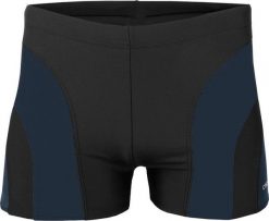 Crowell Kąpielówki męskie Crowell Sykes kol.05 czarno-granatowe : Rozmiar - XL. Czarne kąpielówki męskie CROWELL, m, bez wzorów. Za 56.14 zł.