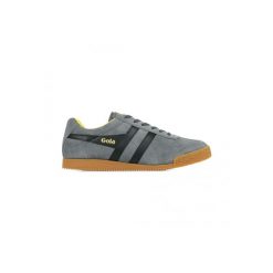 Buty do chodzenia męskie Gola Harrier Suede. Czarne buty sportowe na co dzień męskie Gola, m, bez wzorów, z materiału, bez ramiączek, bez kaptura, trekkingowe. W wyprzedaży za 381.50 zł.