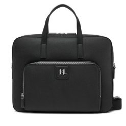 Torba na laptopa KARL LAGERFELD. Czarne torby na laptopa męskie KARL LAGERFELD, bez wzorów, małe. Za 1,299.00 zł.