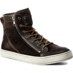 Sneakersy NOBRAND - Bane 11830.3 Cognac. Brązowe buty sportowe na co dzień męskie Nobrand, z materiału. W wyprzedaży za 339.00 zł.