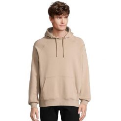 Bluza Z Kapturem Dla Dorosłych Unisex Stellar. Brązowe bluzy nierozpinane męskie SOL'S, s, bez wzorów, z kapturem. Za 183.99 zł.
