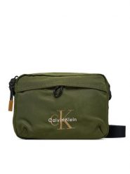 Calvin Klein Saszetka Bold Camera Bag LV04D3117G Zielony. Zielone saszetki męskie Calvin Klein, bez wzorów, z materiału. Za 249.99 zł.