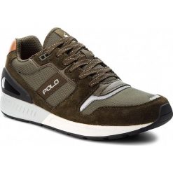 Sneakersy POLO RALPH LAUREN - Train100 809669838003 Dark Olive. Buty sportowe na co dzień męskie marki Polo Ralph Lauren. W wyprzedaży za 349.00 zł.