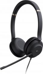 Słuchawki Yealink Yealink UH37 Dual Teams Zestaw słuchawkowy Przewodowa Opaska na głowę Biuro/centrum telefoniczne USB Type-C / USB Type-A Czarny. Czarne zestawy słuchawkowe yealink. Za 365.99 zł.