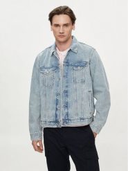Gap Kurtka jeansowa 819666-00 Niebieski Regular Fit. Niebieskie kurtki męskie GAP, m, bez wzorów, z bawełny, bez ramiączek, bez kaptura. Za 209.99 zł.