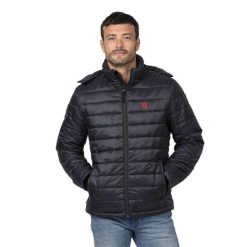 Ogrzewana kurtka EVO. Czarne kurtki męskie G-HEAT, na zimę, m, bez wzorów, sportowe, bez ramiączek, z kapturem. Za 653.43 zł.