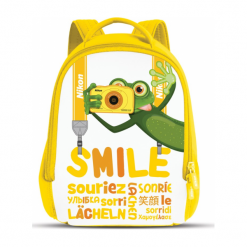 Nikon plecak Smile żółty do aparatu W100. Akcesoria fotograficzne NIKON. Za 49.90 zł.