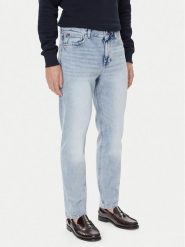 Tommy Hilfiger Jeansy Denton MW0MW39651 Niebieski Straight Fit. Niebieskie jeansy męskie Tommy Hilfiger, bez wzorów, z bawełny. Za 419.99 zł.
