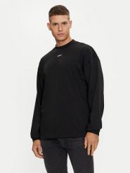 Hugo Bluza Daposo 50511029 Czarny Relaxed Fit. Czarne bluzy nierozpinane męskie Hugo, l, bez wzorów, z bawełny, bez ramiączek, bez kaptura. Za 199.99 zł.