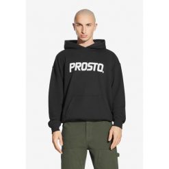 Bluza sportowa męska Prosto Big Log z kapturem. Czarne bluzy nierozpinane męskie Prosto., m, bez wzorów, z kapturem. Za 264.99 zł.
