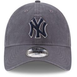 Czapka z daszkiem New Era MLB Core Classic 2 0 9TWENTY New York Yankees. Szare czapki męskie New Era, bez wzorów, casualowe. Za 177.00 zł.