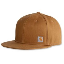 Czapka z daszkiem snapback Carhartt Ashland Cap. Brązowe czapki męskie Carhartt, bez wzorów, sportowe. Za 112.00 zł.