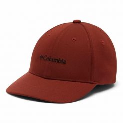 Czapka z daszkiem Columbia Twin Canyon Ball Cap. Czerwone czapki męskie Columbia, bez wzorów, sportowe. Za 79.99 zł.