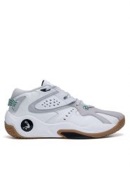 Shaq Sneakersy SHAQNOTIX AQ95008M-WT Biały. Białe buty sportowe na co dzień męskie Shaq, m, bez wzorów, ze skóry, bez ramiączek, bez kaptura. Za 269.99 zł.