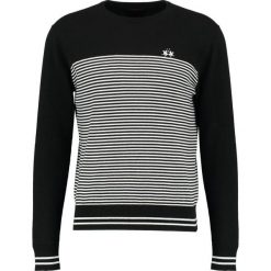 La Martina MAN CREW NECK Sweter bicol optwhite/black. Kardigany męskie marki La Martina. W wyprzedaży za 347.40 zł.