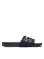 G-Star Raw Klapki Cart V Dnm M 2412 026222 Granatowy. Niebieskie klapki i japonki męskie G-Star Raw, bez wzorów, z materiału. Za 159.99 zł.