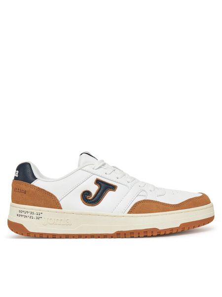 Joma Sneakersy C.Attica 2533 CATTIS2533 Biały. Białe buty sportowe na co dzień męskie Joma, m, bez wzorów, ze skóry, bez ramiączek, bez kaptura. Za 129.99 zł.