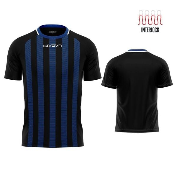 Koszulka Givova Tratto Interlock — XL, krótki rękaw. Czerwone t-shirty sportowe męskie Givova, xl, bez wzorów, sportowe, bez ramiączek. Za 181.99 zł.
